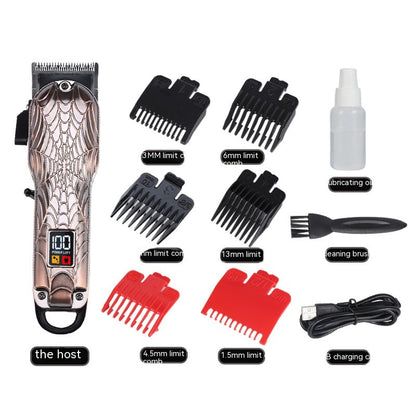 LCD Digital Display High-power Men's Electric Clipper