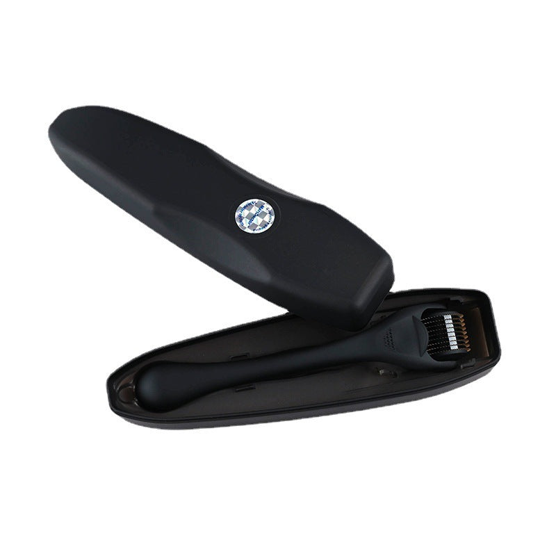 Matte Black Frosted Titanium Alloy Needle Roller Beard Roller