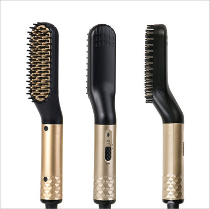 Men's multi-function straight hair comb