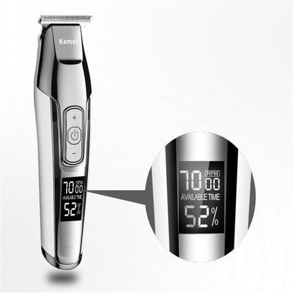 Lithium Battery Upgrade Luxury Version Of Engraving Oil Head Electric Hair Clipper