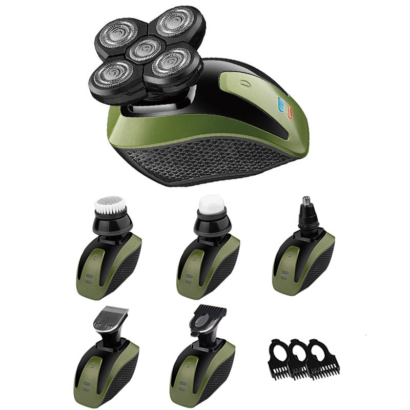 Push Up Razor Multifunctional Six-in-one Razor Push White Push Bald Hair Clipper ...