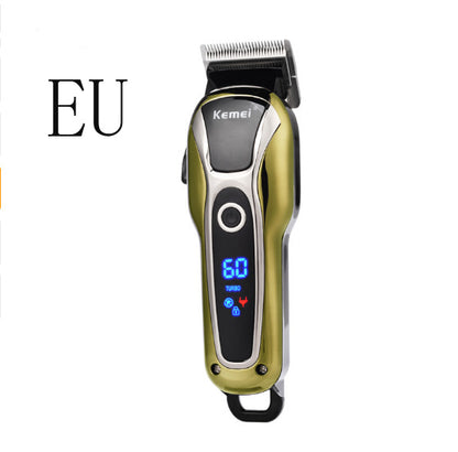 Professional Kemei Hair Clipper Rechargeable Electric Beard Trimmer