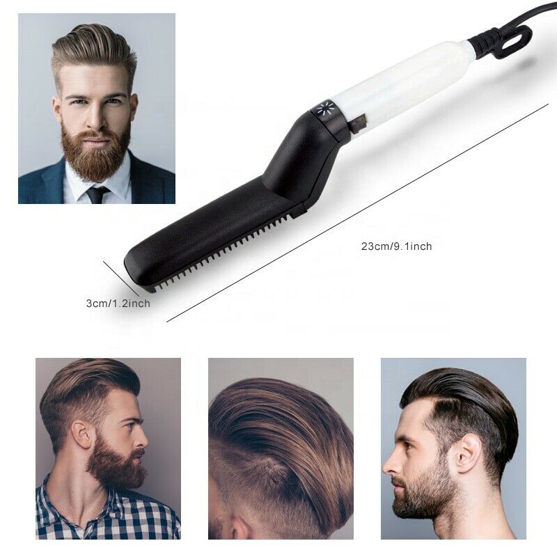 Hair Straightener Men Hair Curler Fast Heating Styling Tools