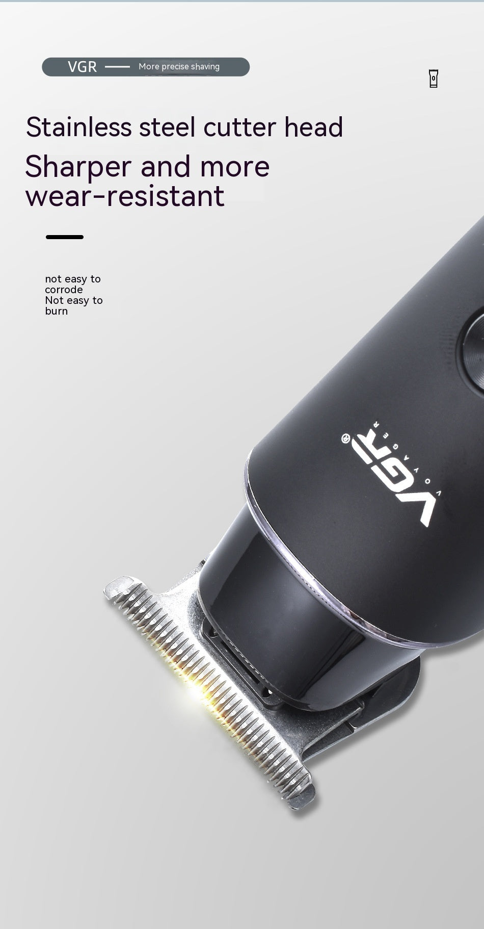 VGR937 Electric Clipper LCD Hair Clipper