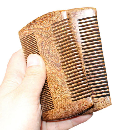 Handmade sandalwood anti-static wooden comb