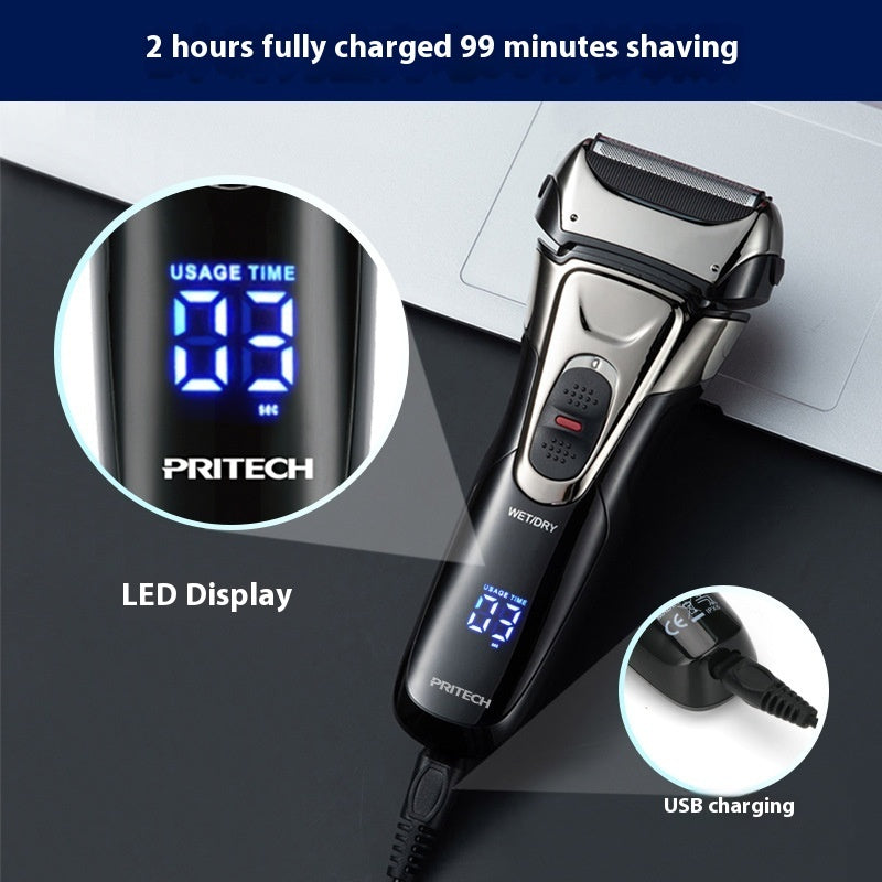 Electric Shaver LED Display Professional Shaver