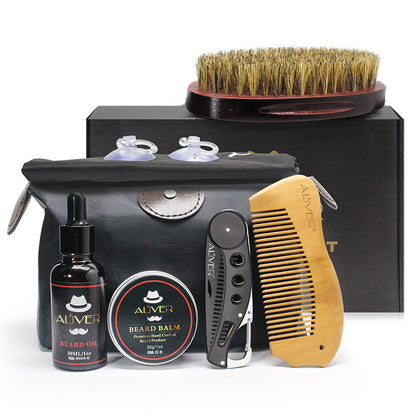 Man Hair Beard Shaving Set Styling Set