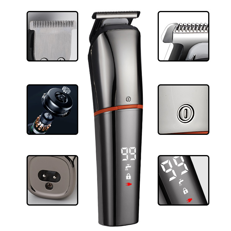 6 In 1 Hair Clipper Full Body Hair Trimmer Kit