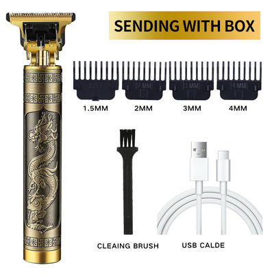 Barber Razor for Men Rechargeable Retro