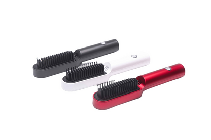 Wireless Hair Straightener Comb Beard Brush