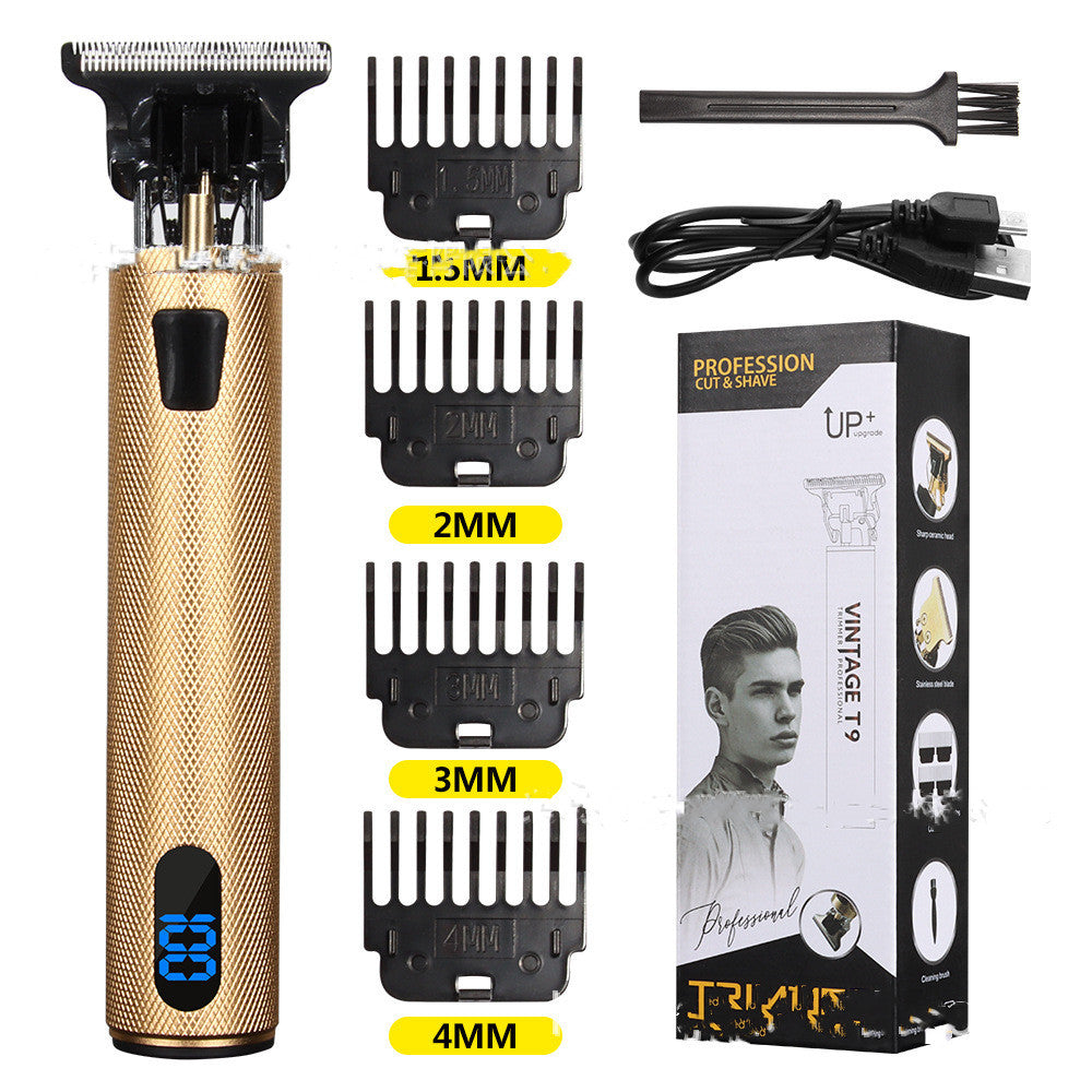 Digital Display Hair Clipper Set