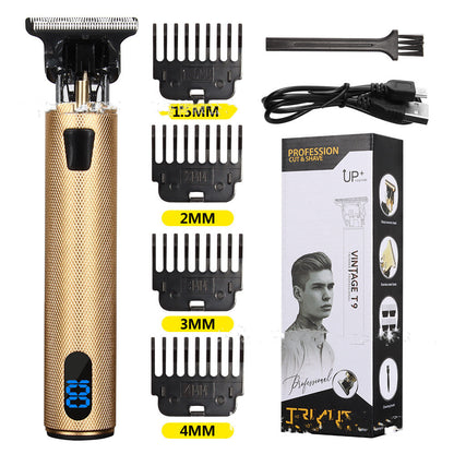 Digital Display Hair Clipper Set