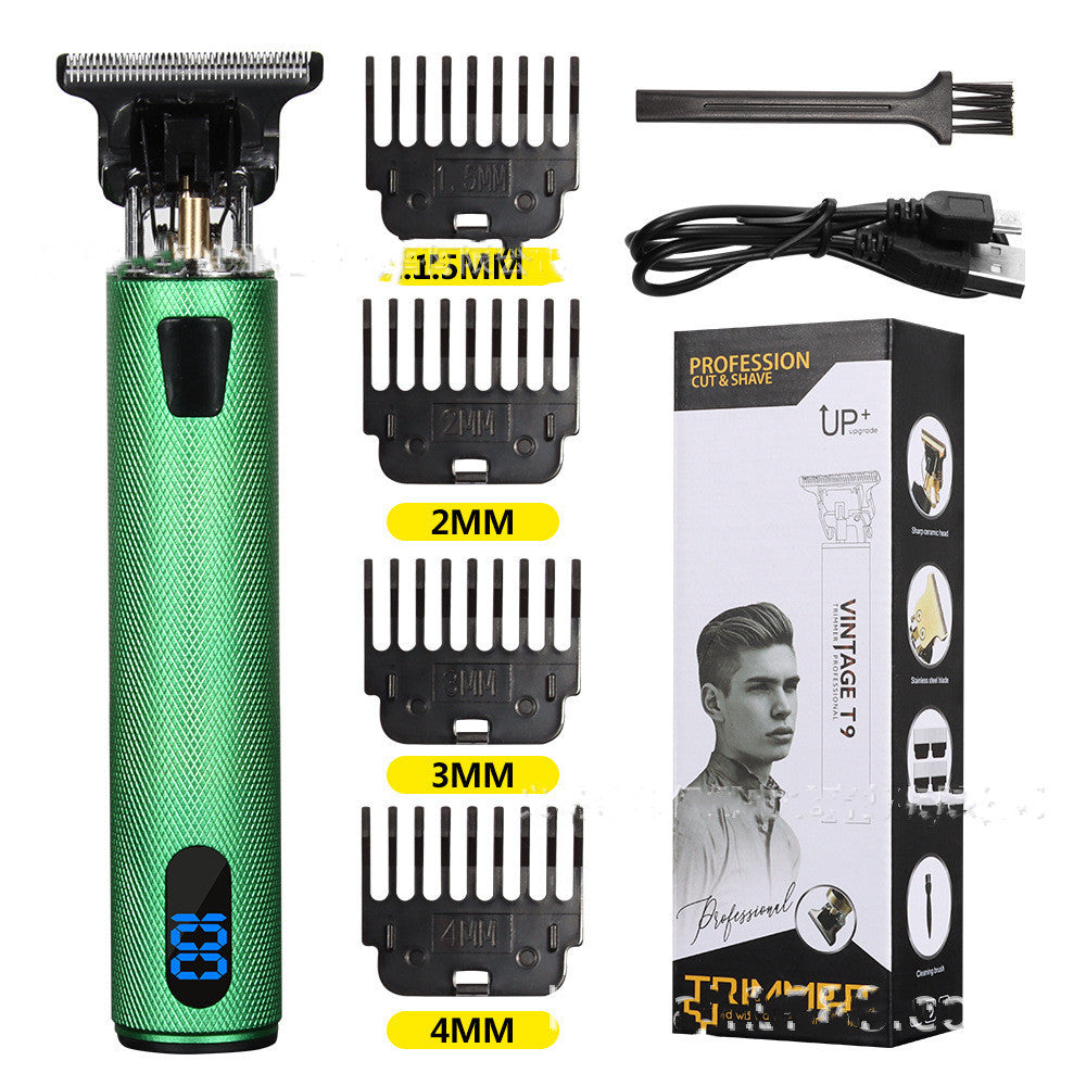 Digital Display Hair Clipper Set