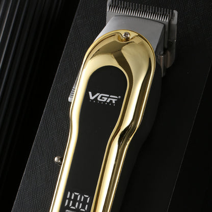 Digital Display Full Metal Body Electric Hair Clipper