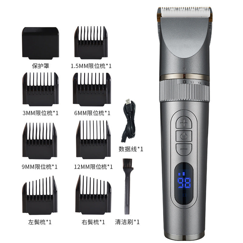 Electric Hair Clipper Suit Oil Head Electric Clipper Razor