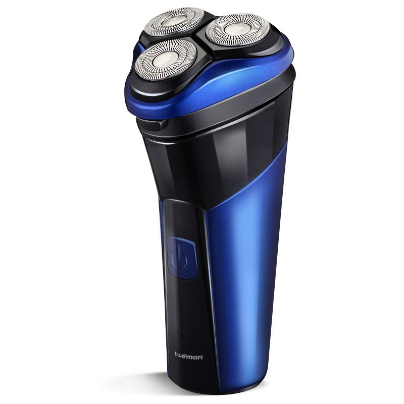 Three Headed Razor Electric 3-Head Rotary Shaver - USB Rechargeable Waterproof Men's Razo ...