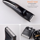 Kemei 6 in 1 Rechargeable Hair Trimmer Titanium Hair Clipper