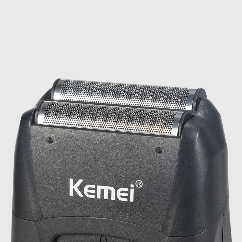 Kemei KM3381 Hair Clipper - Rechargeable Barber Professional Hair Trimmer Stainless Steel