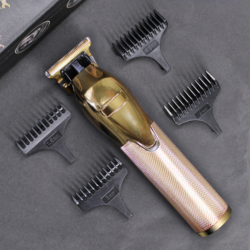 Retro Gold Electric Pusher Hair Clipper For Hair Salon