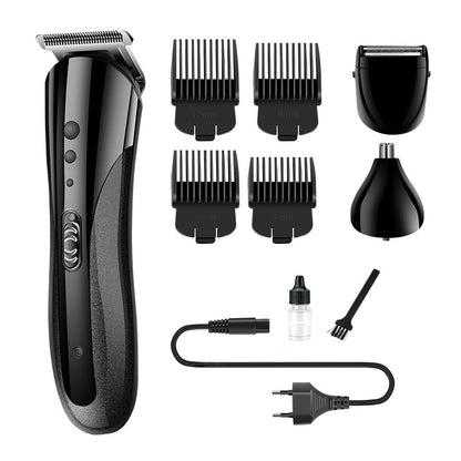 Kemei multifunctional electric hair clipper