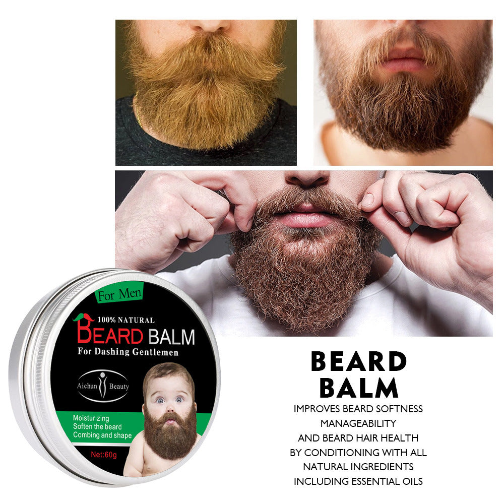 Men's Beard Balm Combing And Moisturizing 60g