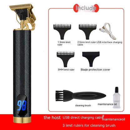 Electric Carving Hair Clipper Optical Head Electric Clipper