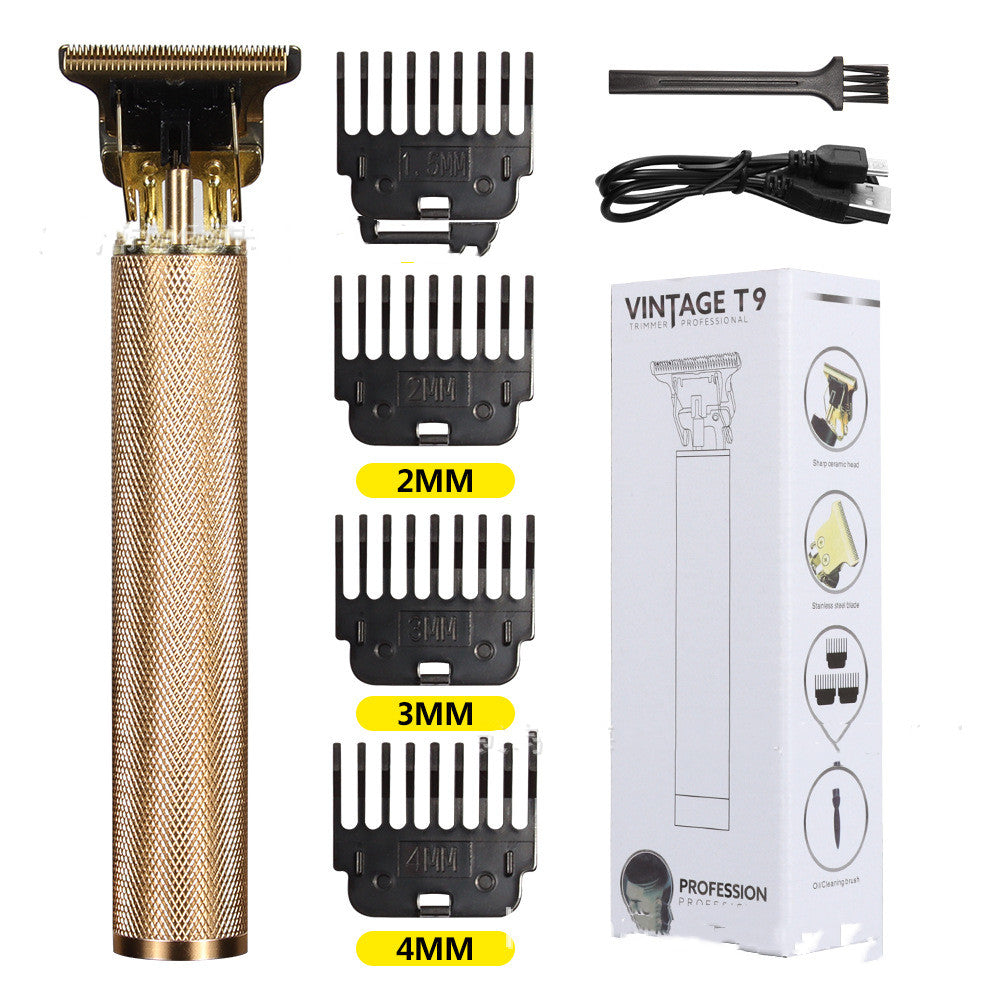 Mens Hair Clipper Set With Oil Clippers