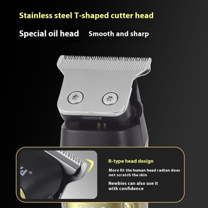 Digital Display Metal Hair Clipper For Hair