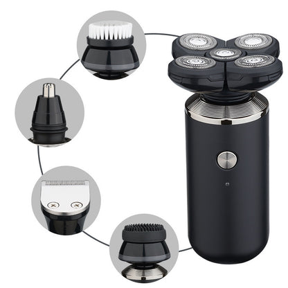 New product five floating head electric shaver set