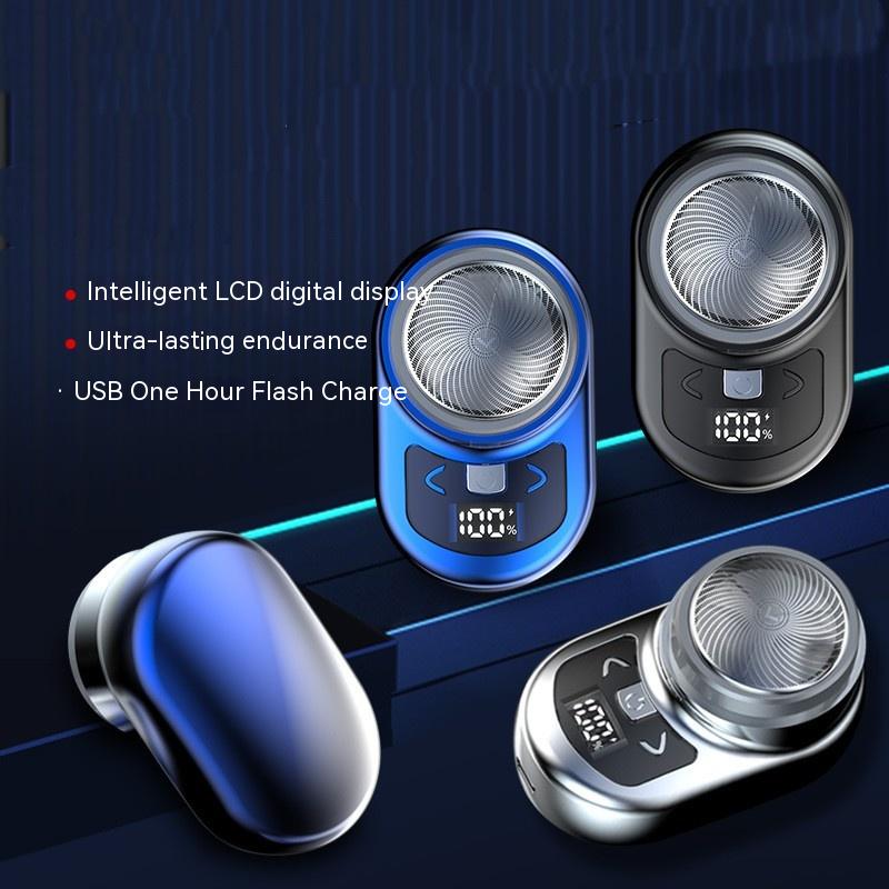 Smart Mini Electric Shaver With Digital Display – Beard Air
