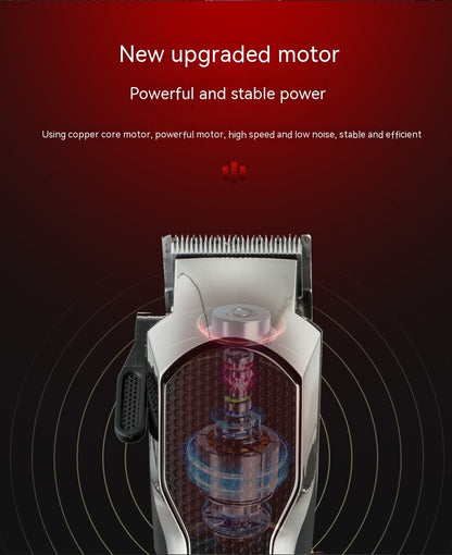 Adjustable Electric Direct Plug-in Hair Clipper