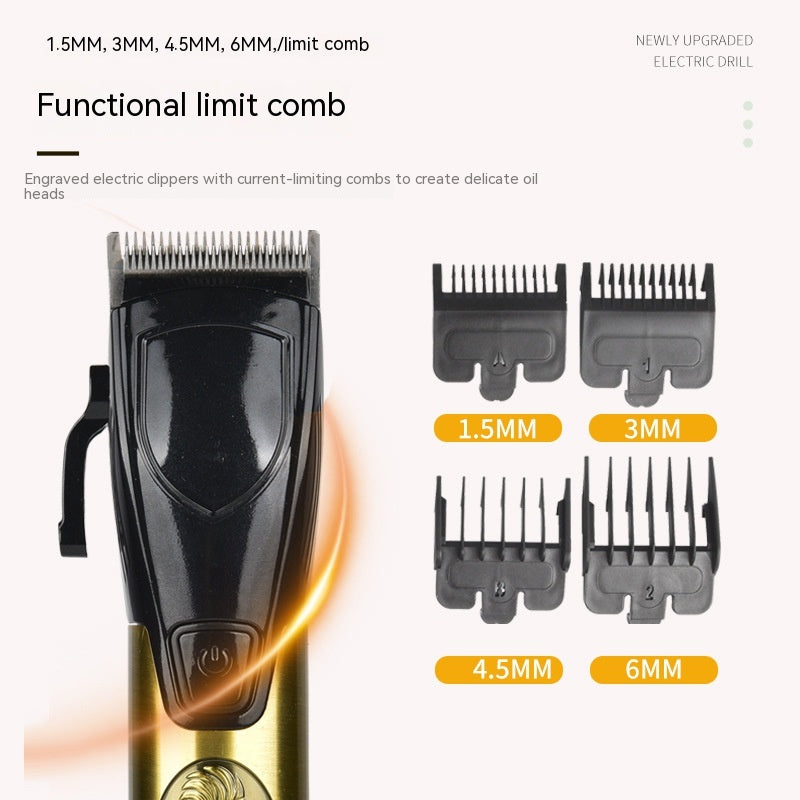 Adjustable Hair Clipper Professional Barber Carving Trimmer