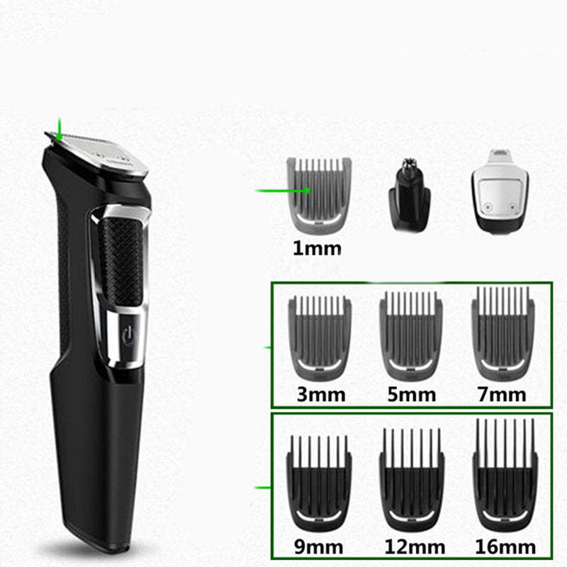 Multifunctional nose hair and beard hair clippers