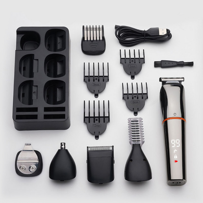 6 In 1 Hair Clipper Full Body Hair Trimmer Kit