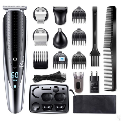 Professional Waterproof Barber Beard Trimmer Body Face