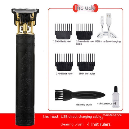 Electric Carving Hair Clipper Optical Head Electric Clipper