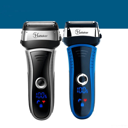 LCD Digital Display Smart Electric Shaver