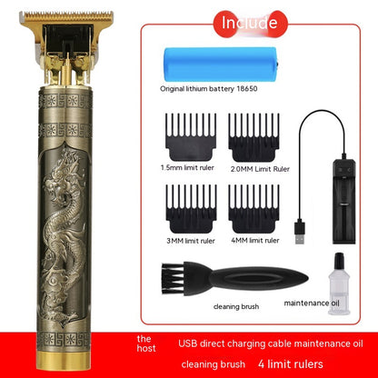 Electric Carving Hair Clipper Optical Head Electric Clipper