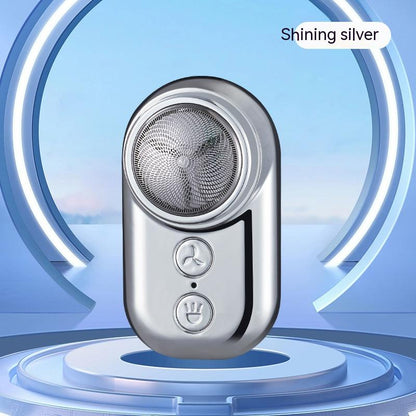 Men's Portable Electric Shaver With Light