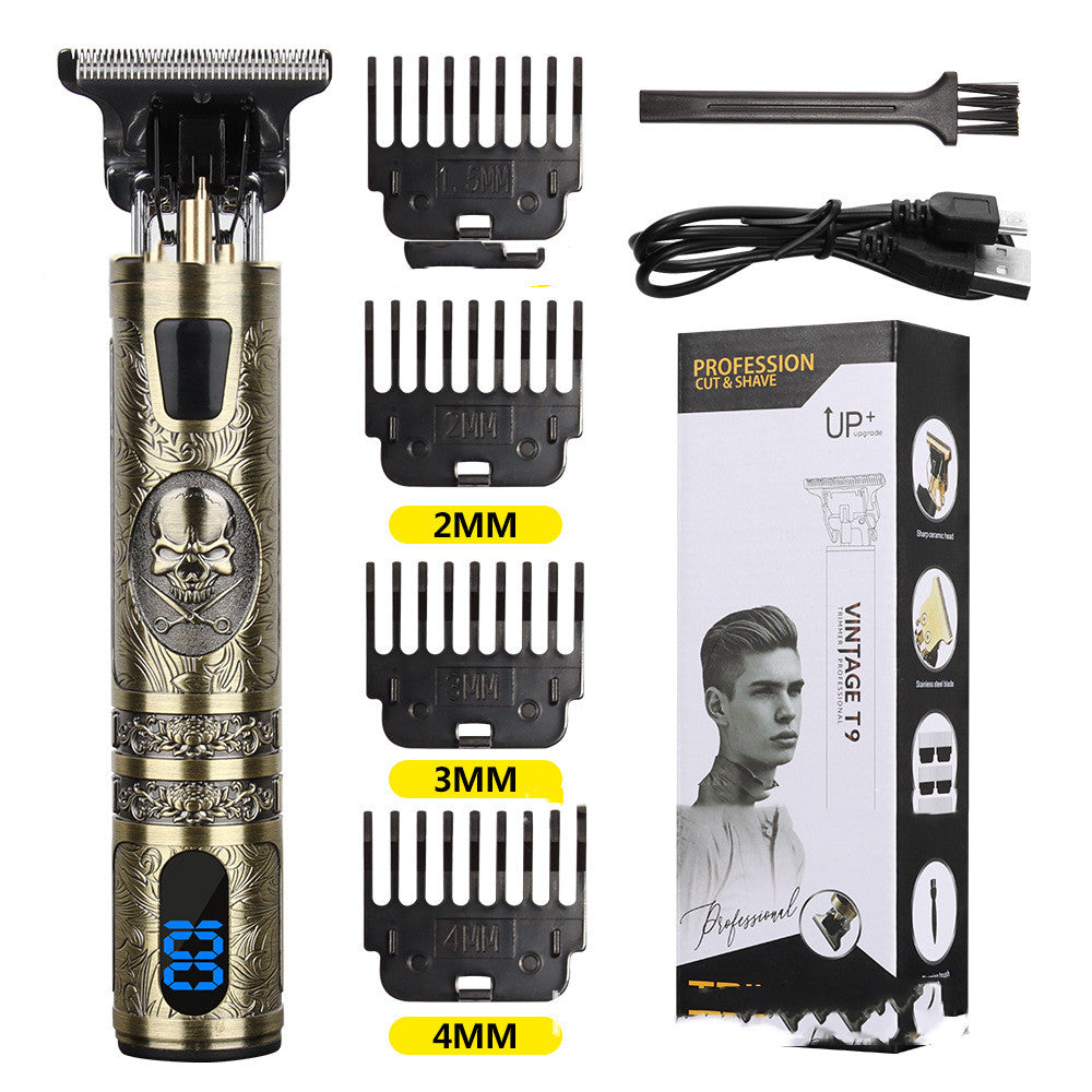 Digital Display Hair Clipper Electric Charging