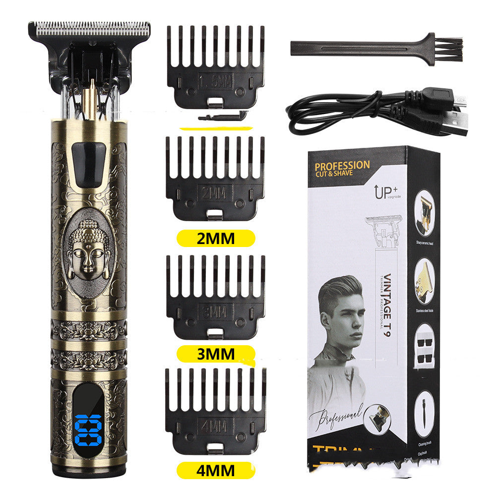 Digital Display Hair Clipper Electric Charging