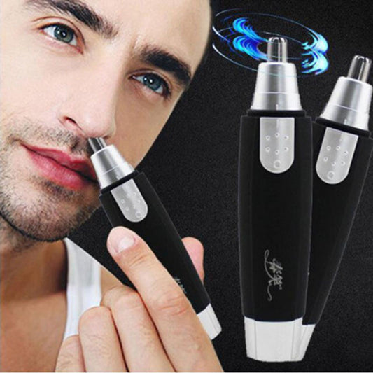Electric men's nose hair shaver