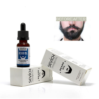 Beard oil maintenance nourish soft bright