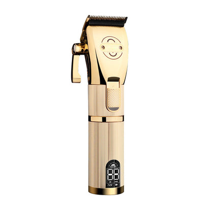 Rechargeable Universal Knife Electric Clipper Gold LCD Display