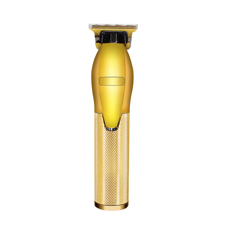 USB Rechargeable Golden Electric Hair Clippers