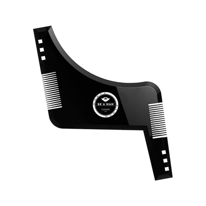 Transparent Appearance Double-sided Beard Styling Comb