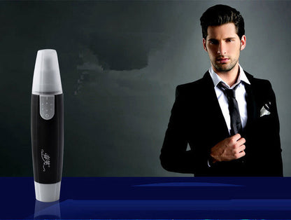 Electric men's nose hair shaver