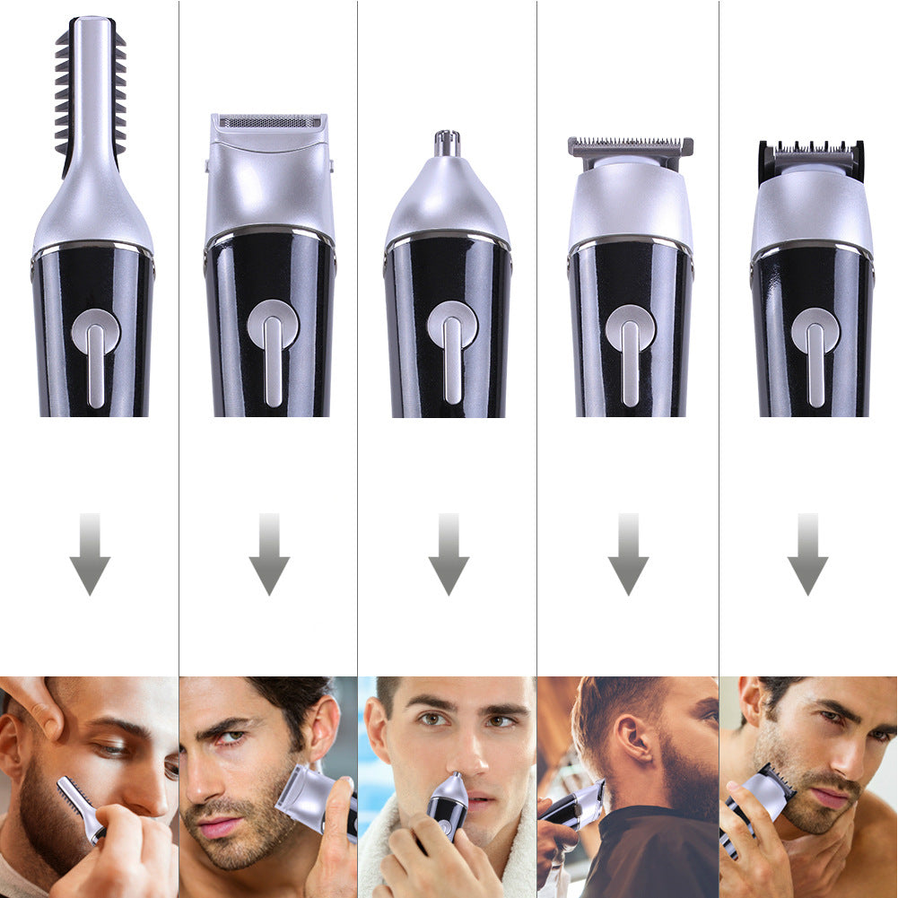 5-in-1 multifunctional mini hair clipper