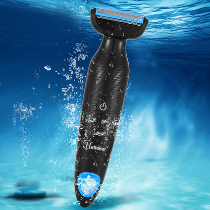 Portable washing razor