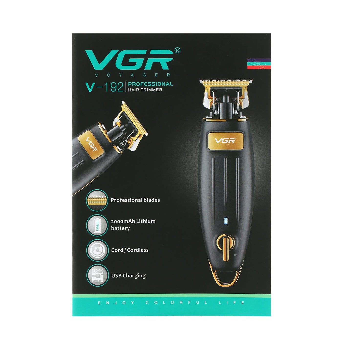 Electric Hair Clipper, Bald Hair Clipper, Cross-border New Product V-192